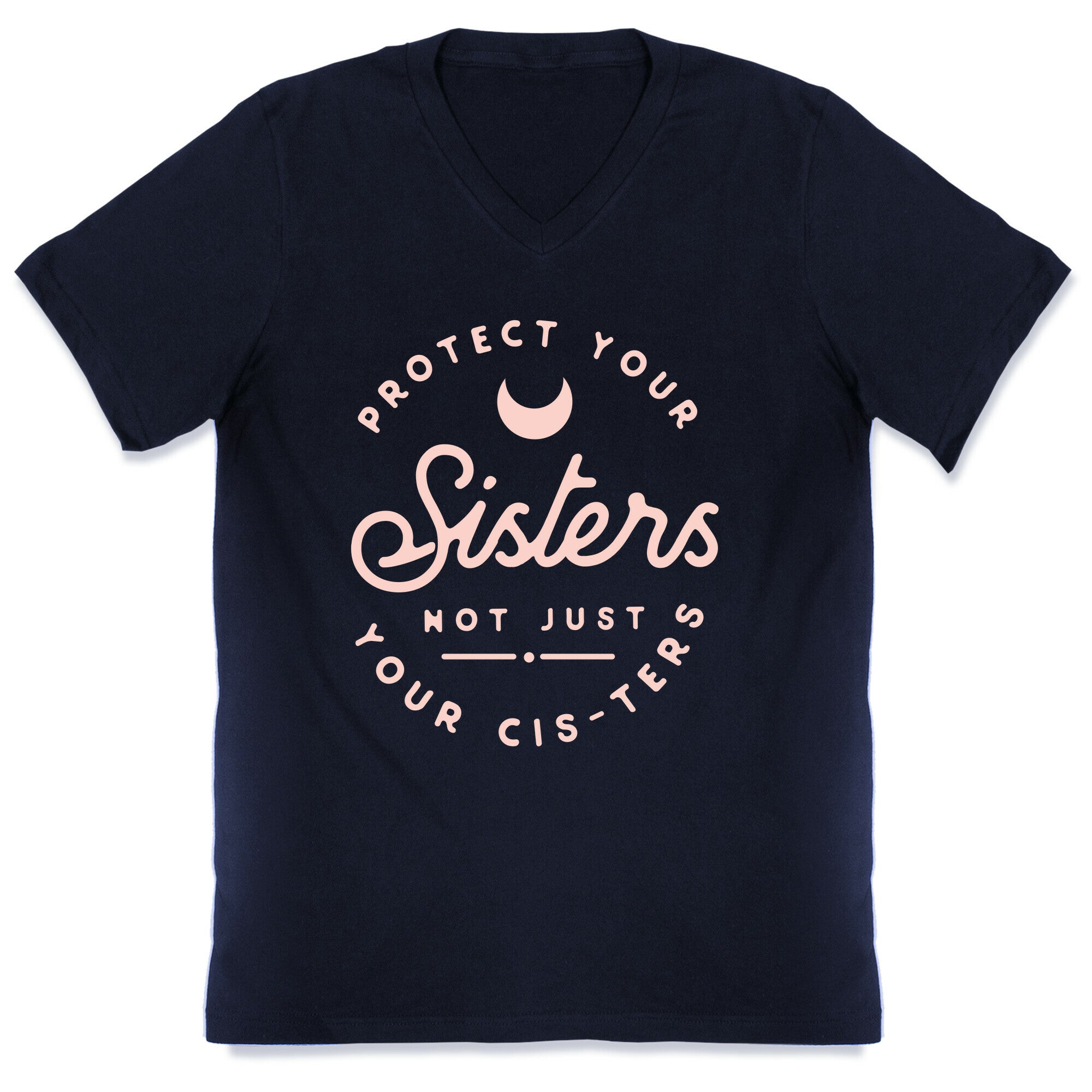 Protect Your Sisters NOt Just YOur Cis-ters V-Neck